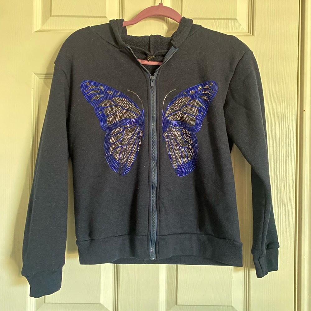 Shein Rhinestone hoodie